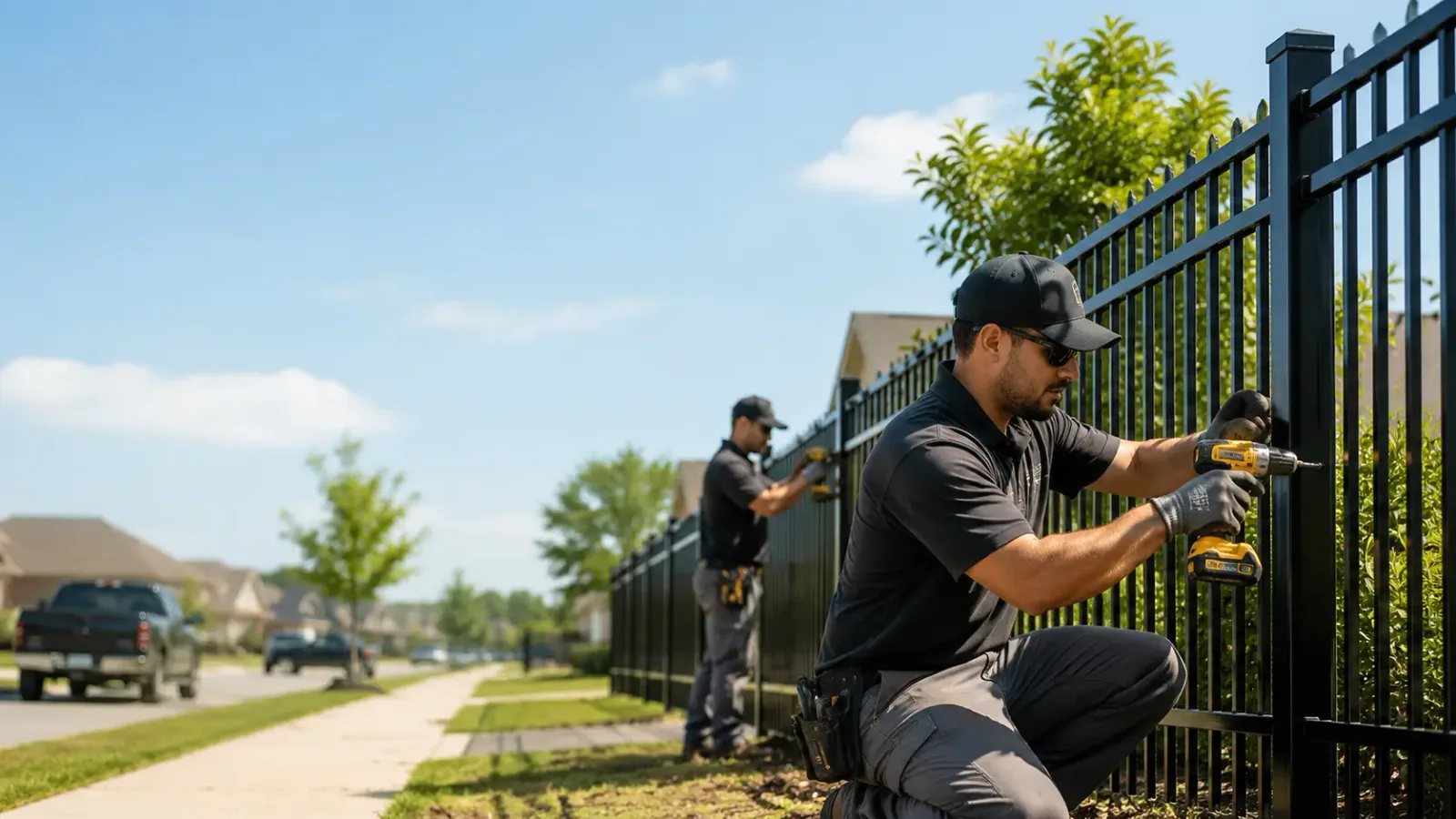 Metal Fence Installation in Glendale, CA